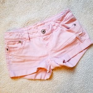 Womans size 3 light pink shorts